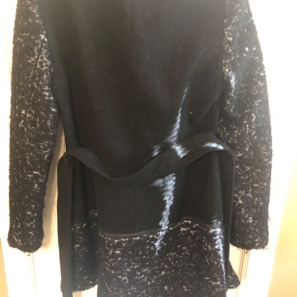 Multi Look Business Casual Wool Blend Medium Classic Coat - Picture 2 of 10